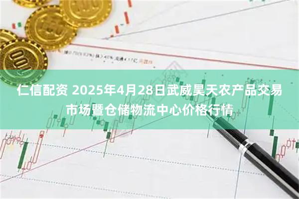 仁信配资 2025年4月28日武威昊天农产品交易市场暨仓储物流中心价格行情