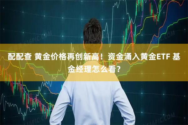 配配查 黄金价格再创新高！资金涌入黄金ETF 基金经理怎么看？